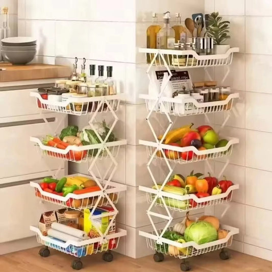 Rynx | 4-layer kitchen shelf