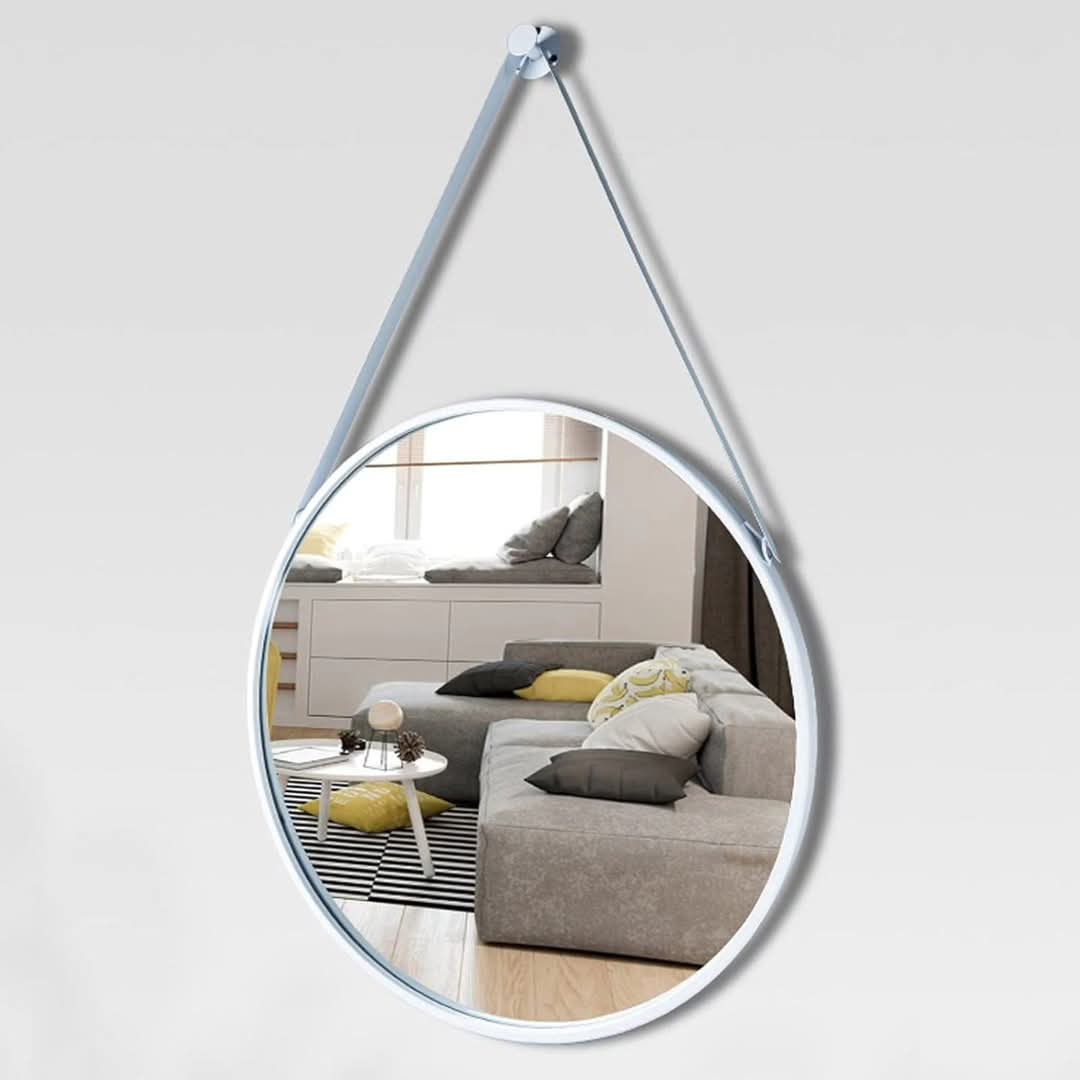 Rynx | 60 cm Round decorative hanging mirror