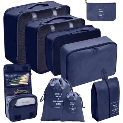 Rynx | 9-piece luggage travel organizer