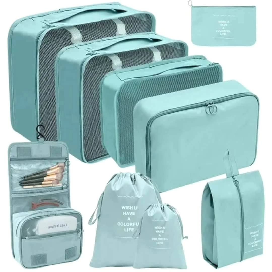 Rynx | 9-piece luggage travel organizer