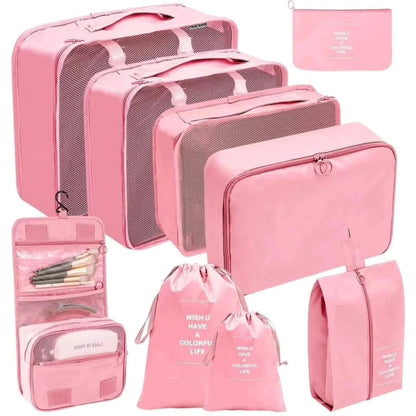 Rynx | 9-piece luggage travel organizer