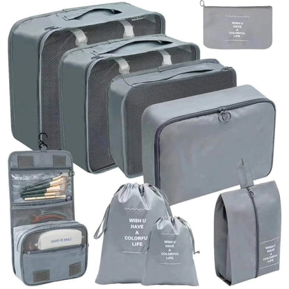 Rynx | 9-piece luggage travel organizer