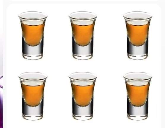 Rynx | 6 Piece Acrylic Double Dead Glass