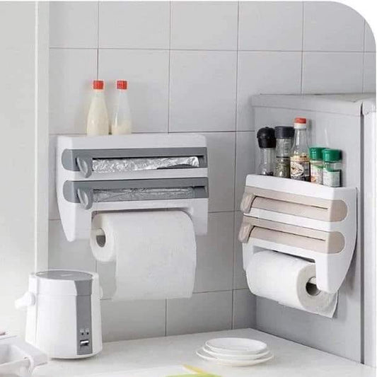 Rynx | Triple Paper Dispenser with Top Shelf