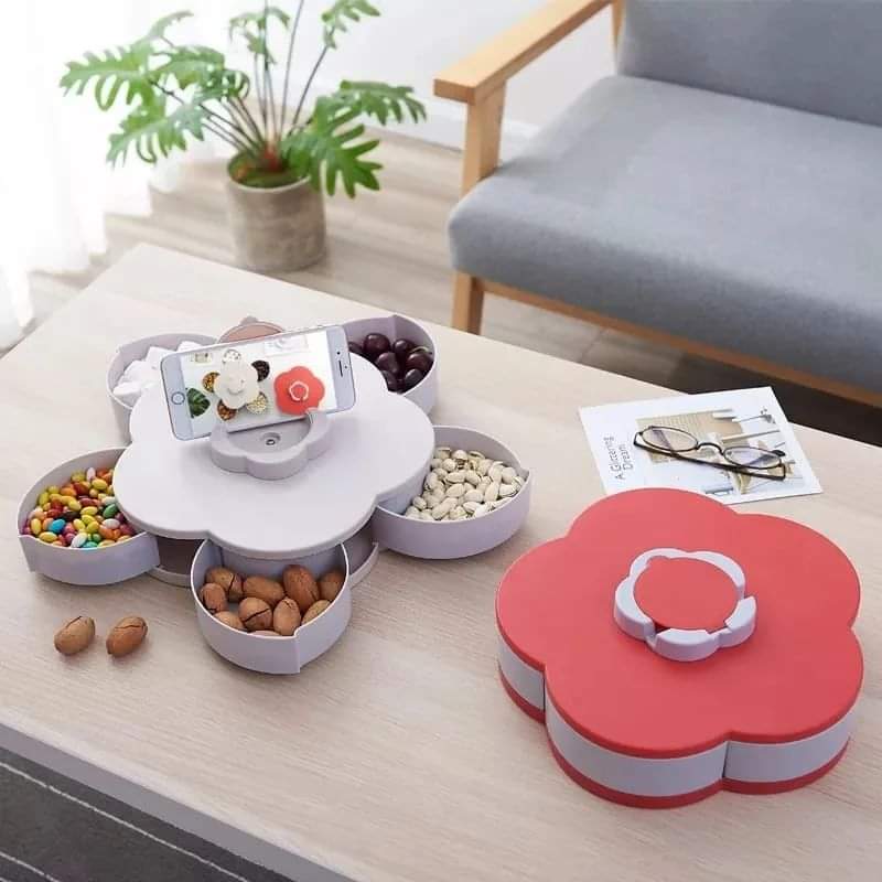 Rynx | Plum-shaped rotating fruit bowl