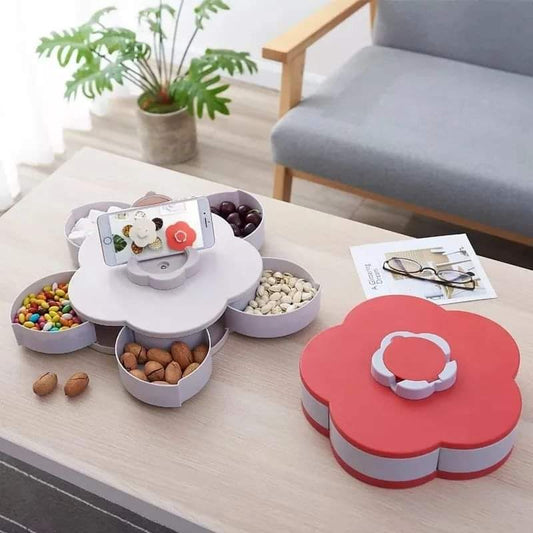 Rynx | Plum-shaped rotating fruit bowl