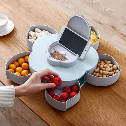 Rynx | Plum-shaped rotating fruit bowl