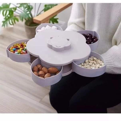 Rynx | Plum-shaped rotating fruit bowl