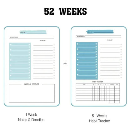Rynx | A5 52 Weeks Planner