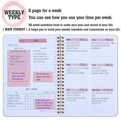 Rynx | A5 52 Weeks Planner