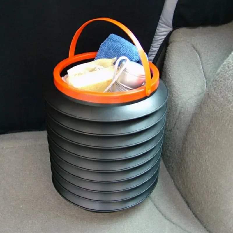 Rynx | Collapsible Car Trash Can with Lid