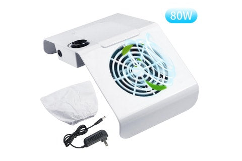 Rynx | Nail Vacuum, 80W Nail Dust Extractor, Nail Art Tool
