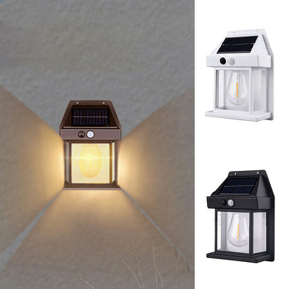 Rynx | Solar Wolfram Wall Light for Outdoor Use