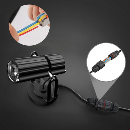 Rynx | Weatherproof electric cable connector for outdoor use