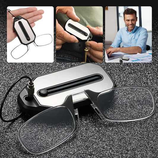 Rynx | Nose clip reading glasses