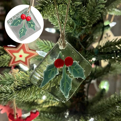 Rynx | Fused Glass Christmas Tree Decoration