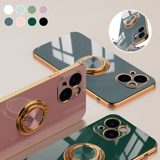 Rynx | Plated iPhone Case with Ring