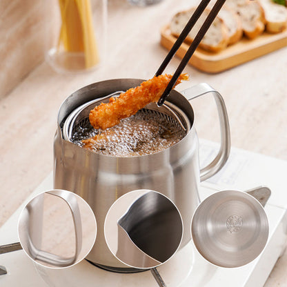 Rynx | 2-in-1 304 Stainless Steel Multifunctional Oil Separator Pot