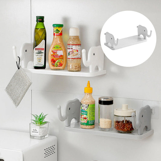 Rynx | Multifunctional, Elephant-shaped, Floating Shelf for Storage