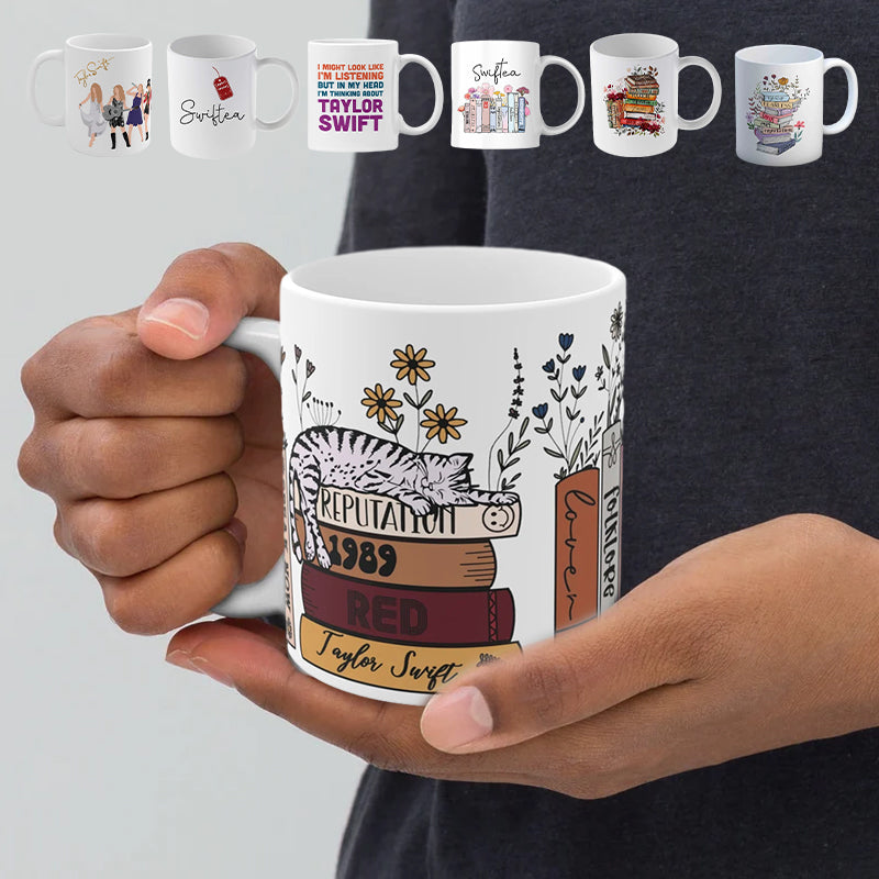Rynx | Floral Music Album Swiftea Mug