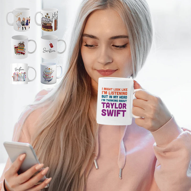 Rynx | Floral Music Album Swiftea Mug