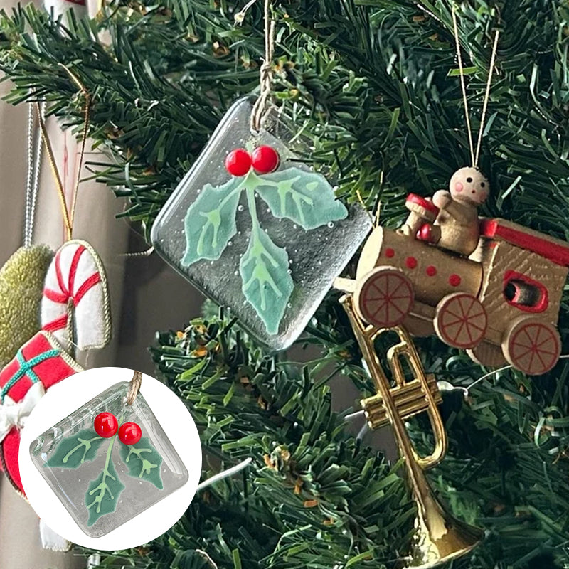Rynx | Fused Glass Christmas Tree Decoration