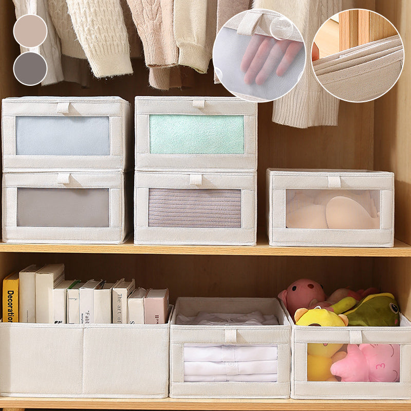 Rynx | Visual Window Cotton and Linen Storage Box