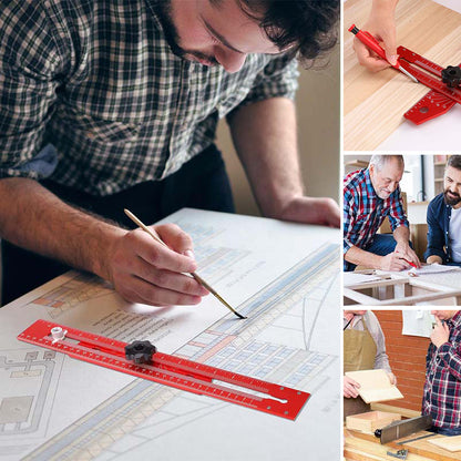 Rynx | Scribing needle for woodworking, marking line ruler