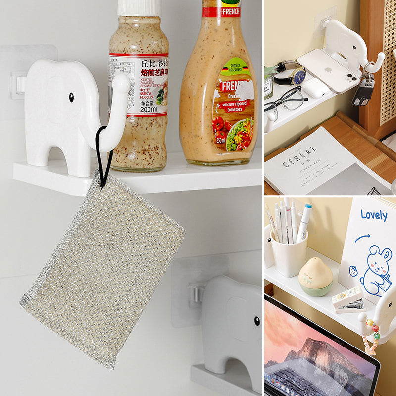 Rynx | Multifunctional, Elephant-shaped, Floating Shelf for Storage