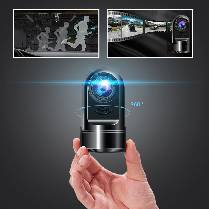 Rynx | 1080P HD 360° Rotating Mini ADAS Dashcam