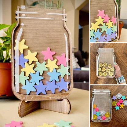 Rynx | JoyJar Personalized Reward Jar | Custom Engraving | Motivation & Decoration