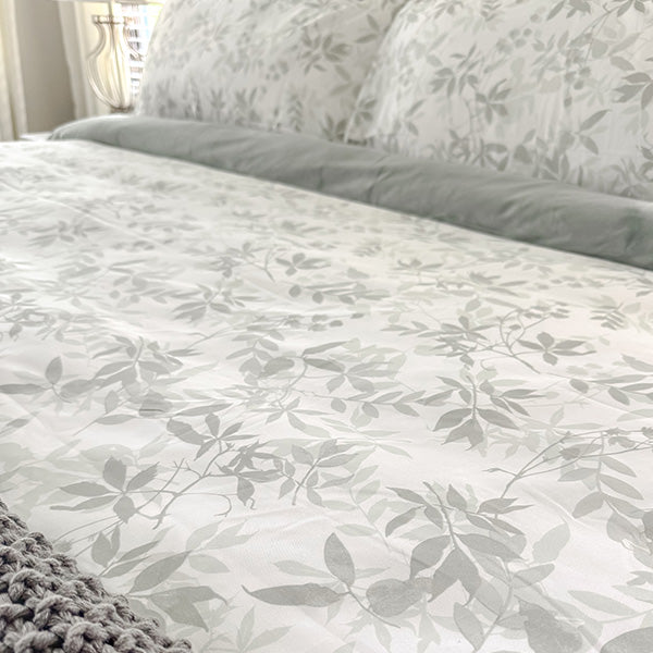 Rynx | 5-piece sheet foil reversible velvet duvet cover sets