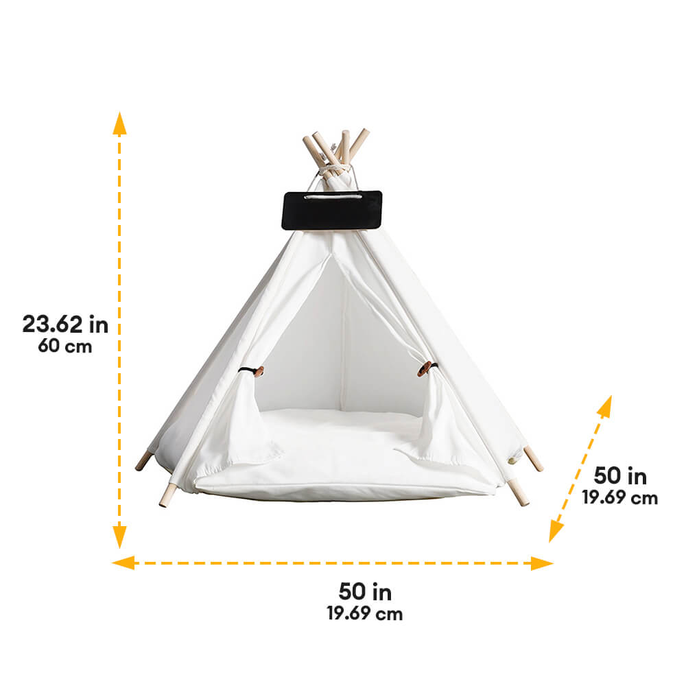 RYNX | Breathable Removable Five-Pointed Star Pet Teepee Tent