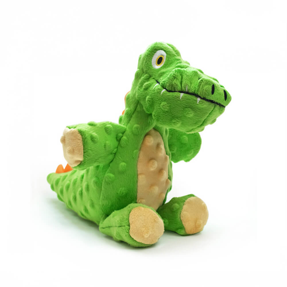 RYNX | Bite-Resistant Alligator Dog Toy with Built-In Squeaker Crocodile