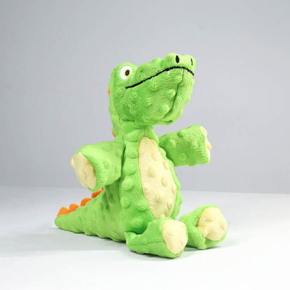 RYNX | Bite-Resistant Alligator Dog Toy with Built-In Squeaker