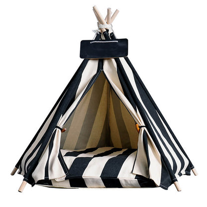 RYNX | Breathable Removable Five-Pointed Star Pet Teepee Tent