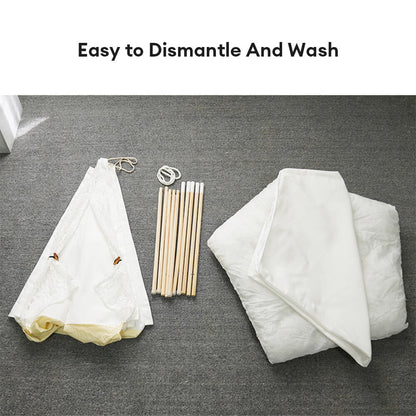 RYNX | Breathable Removable Five-Pointed Star Pet Teepee Tent