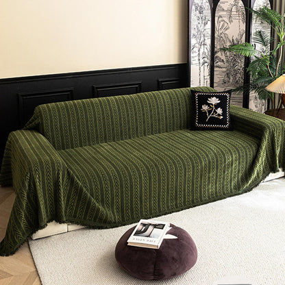 RYNX | Tassel Chenille Couch Cover