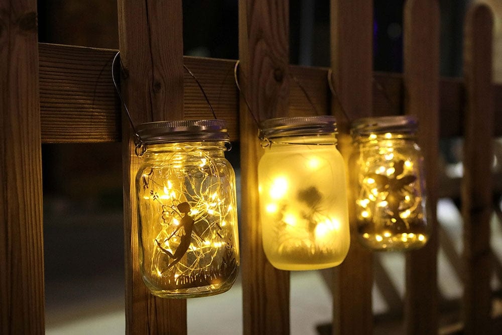 Rynx | Fairy Mason Jar Solar Lamp