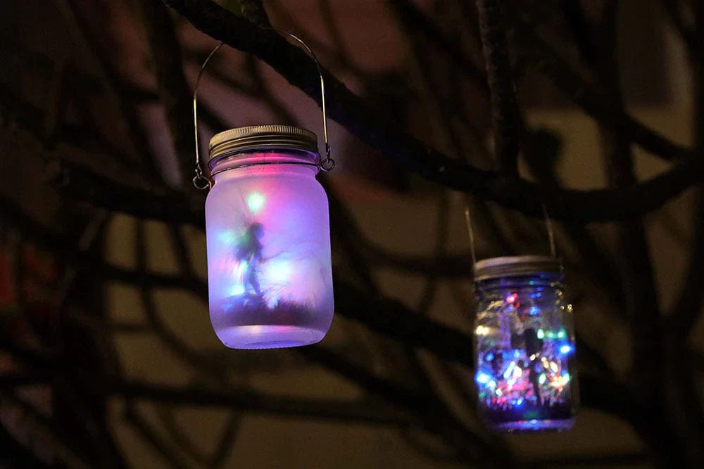 Rynx | Fairy Mason Jar Solar Lamp