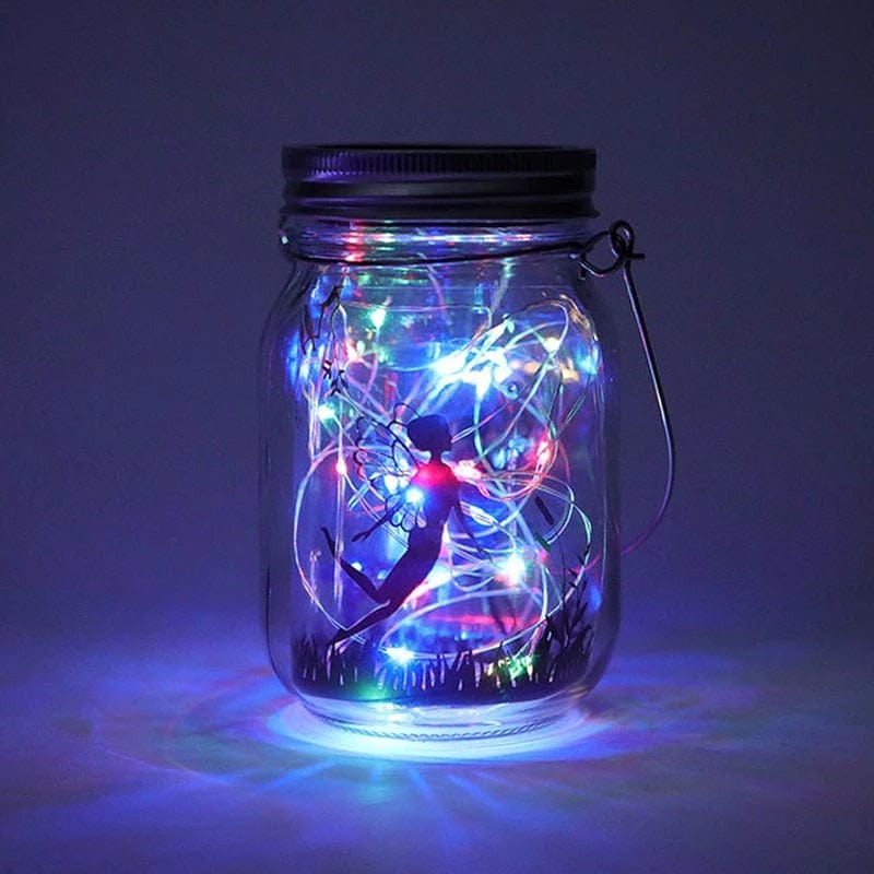 Rynx | Fairy Mason Jar Solar Lamp