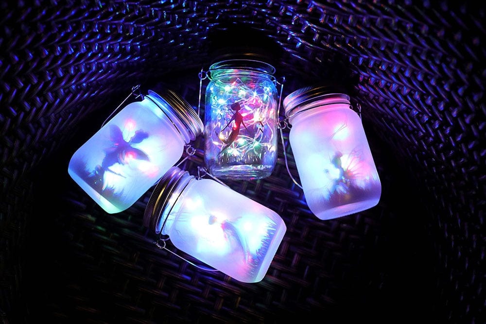 Rynx | Fairy Mason Jar Solar Lamp