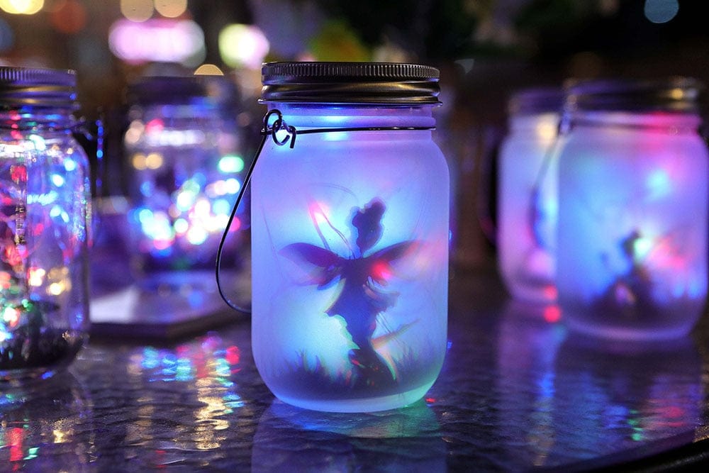 Rynx | Fairy Mason Jar Solar Lamp