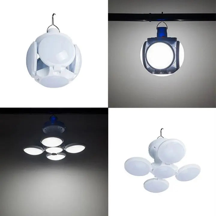 Rynx | Foldable Solar LED Lamp with Clip – Motion-Sensitive & Wireless