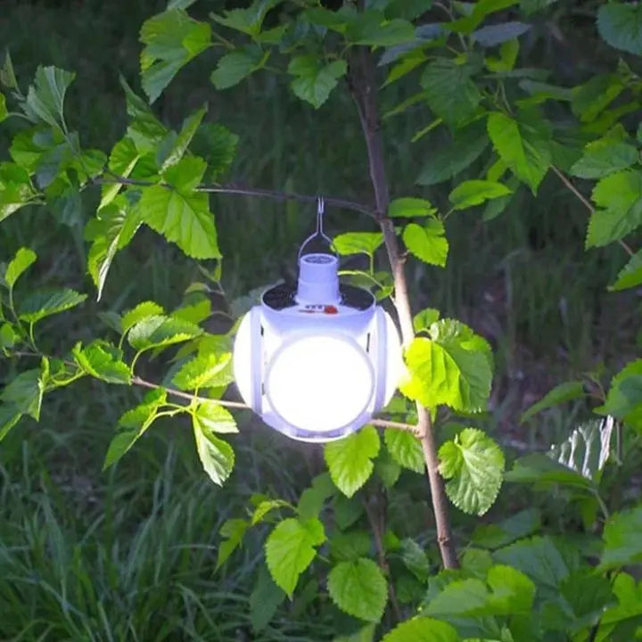 Rynx | Foldable Solar LED Lamp with Clip – Motion-Sensitive & Wireless