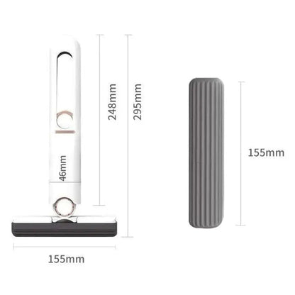 Rynx | Foldable Mini Mop – Self-Wringing & Compact