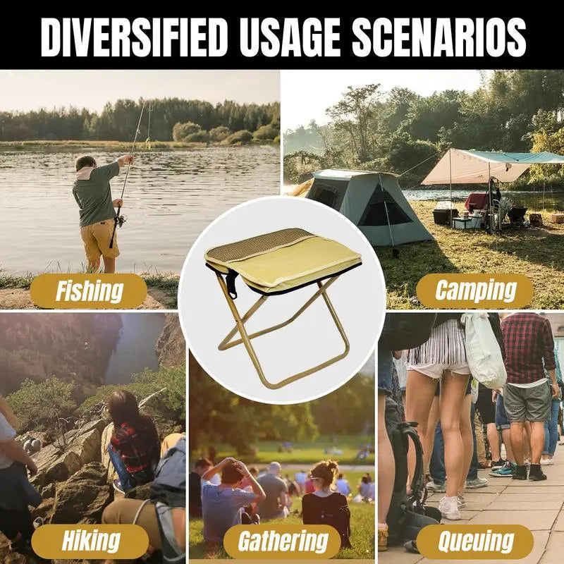 Rynx | Foldable Outdoor Stool – Lightweight, stable and portable