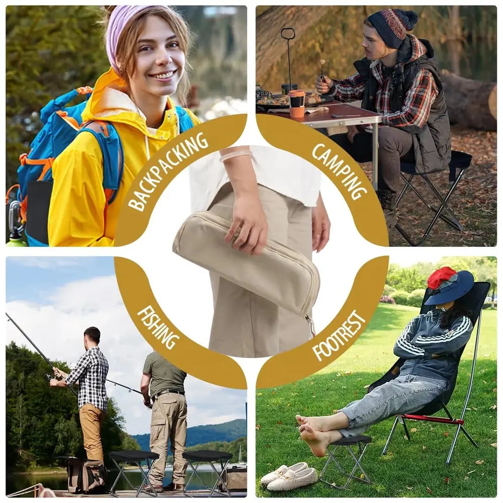 Rynx | Foldable Outdoor Stool – Lightweight, stable and portable