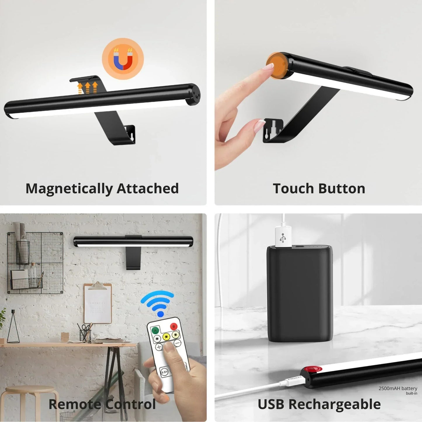 RYNX | Wireless Rechargeable Picture Light With Remote Control [Last Day Discount]