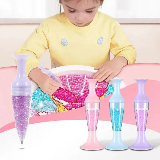 Rynx | Fine point pen with diamond grip for precise crafting and nail design